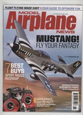 Model Airplane News November 2018 E-flite P-51D Mustang 1.2m Magazine