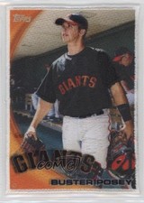 2021 Topps Iconic Card Manufactured Patch Buster Posey #ICP-BP Patch 1i3v