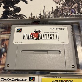 Final Fantasy VI 6 Super Famicom SFC Japan import +Box Manual CIB US Seller