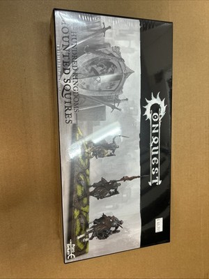 G125 Conquest: Hundred Kingdoms - Mounted Squires New in Box
