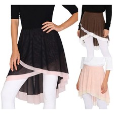 Women Miniskirt Training Skirt Modern Dancewear Ballet Costume Gymnastics Adult
