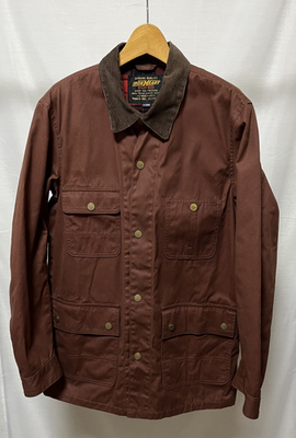 #ad IRON HEART Oiled Cotton Chore Jacket Coverall Brown X Large XL Japan◎ $308.55