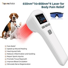 Cold Laser Therapy for Dogs 650nm 16 808nm 4 for Pain Throughout The Body 880mW
