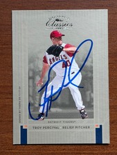 Signed 2005 Donruss Classics - Troy Percival
