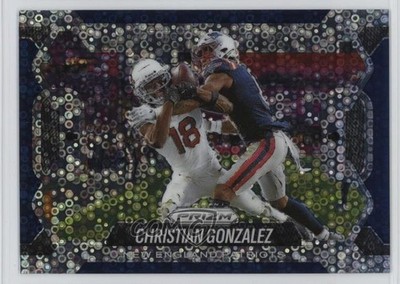 2025 Panini Prizm Lockdown! No Huddle Prizm Christian Gonzalez #10 6q5