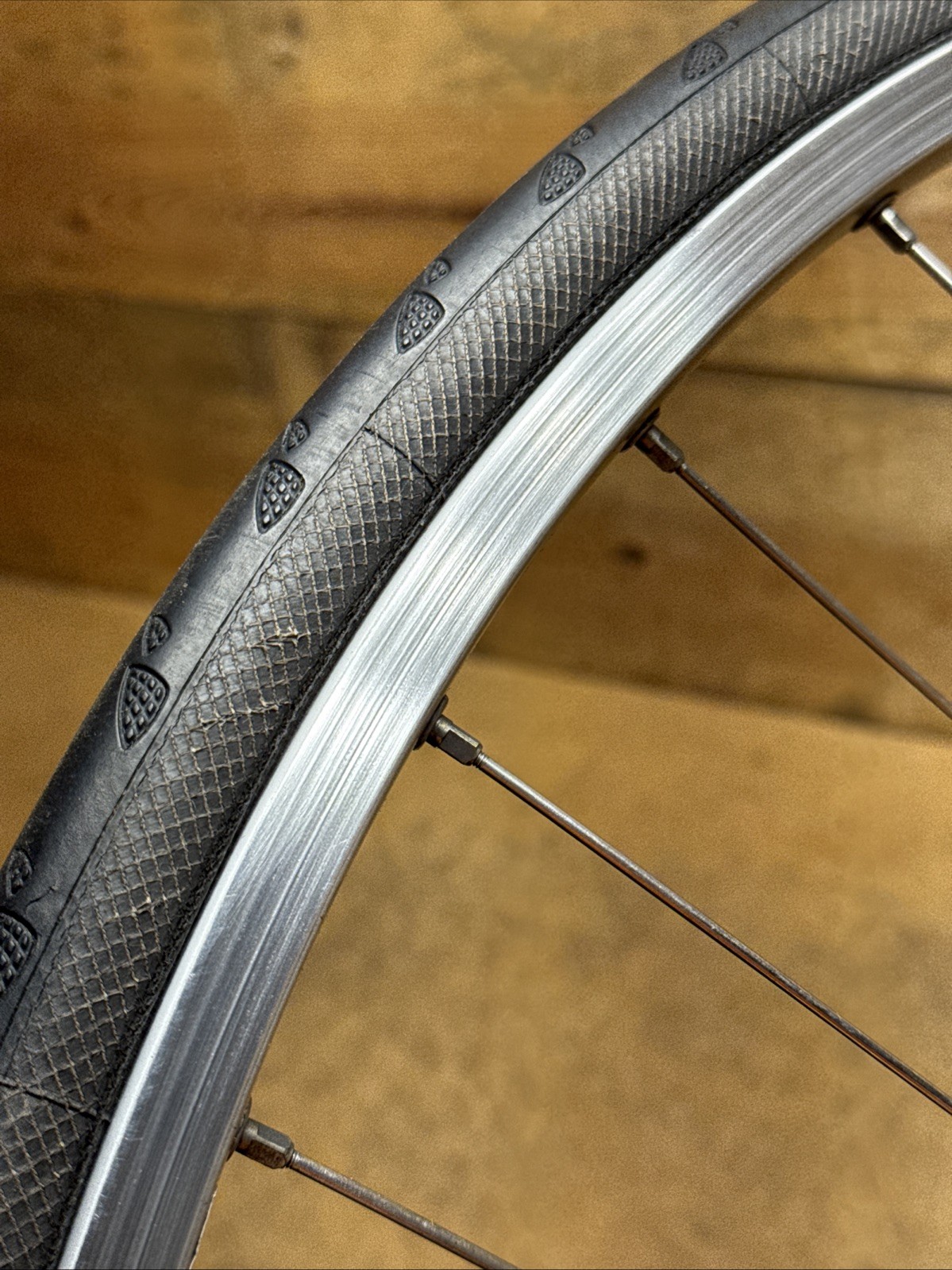 Vintage 700C Phil Wood High Flange Campagnolo München 72 Front Wheel Road Bike