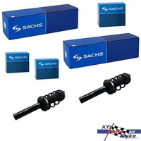 2X Sachs StossdÄMpfer MIT Federn Vorne Vormontiert FÜR Ford Galaxy / S-MAX