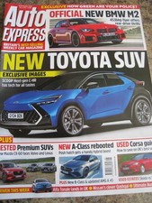 AUTO EXPRESS OCT 2023 MBW M2 TOYOTA SUV CORSA GUIDE A-CLASS REBOOTED PREMIUM SUV