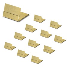 Gold Table Number Holders, 12-Pack Metal Place Card Stands  Picture Holders ...