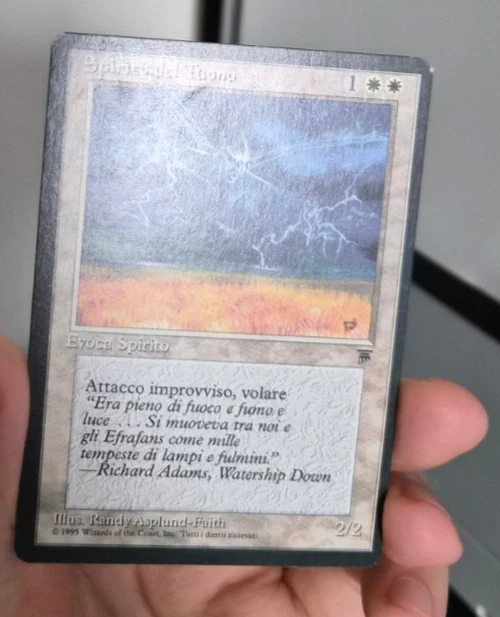Thunder Spirit -- MTG (SP Quality) - Italian Legends - See scans!! - Image 3 of 3