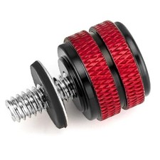 Two-Color Seat Bolt Mount Screw 1/4"-20 Thread Aluminum - Compatible with Pedals