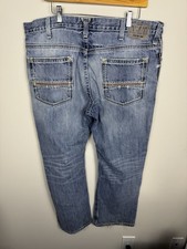 Ariat Low Rise Boot Cut Jeans Mens 38x30 Durango Denim Workwear Western Rodeo