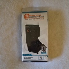 Shock Doctor Ultra Wrap Lace Ankle Support Black Level 3 Size Large