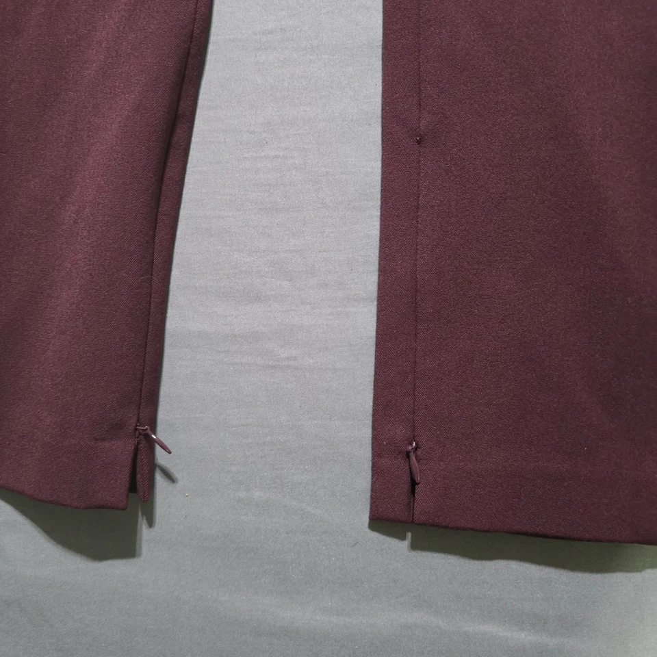 Pantalones de vestir Ann Taylor para mujer 8P petite carrera oficina pequeña cremallera al tobillo Foto 2 de 4