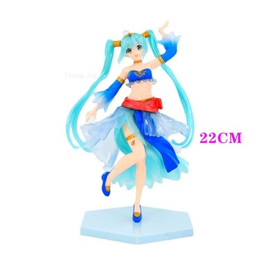 Blue Ribbon Bikini Miku Figure - Sexy Swimsuit Anime Model Toy