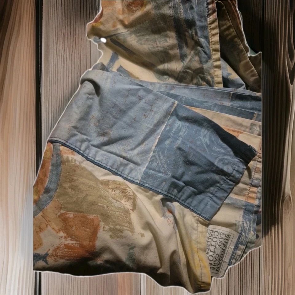 Vtg SHERIDAN FITTED & FLAT Sheet TWIN XL Made In Australia 77"x 96" HTF - Image 2 of 4