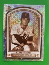 2020 Bowman Chrome Farm to Fame Mojo Refractor Nolan Ryan #FTF-NR HOF SP