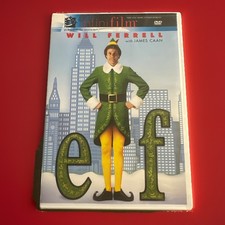 Elf DVD Will Ferrell James Caan Bob Newhart Edward Asner 2003 NEW Sealed