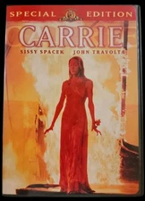 Carrie (DVD, 1976, Special Edition) Sissy Specek, John Travolta ~ FREE SHIPPING!