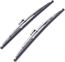 Classic 12" Wiper Blades - Pair 1950's 1960's Ford GM Chevrolet Oldsmobile Buick