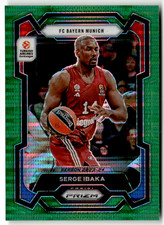 2023-24 Panini Prizm Euroleague No. 94 Serge Ibaka Green Pulsar Prizm 19/25