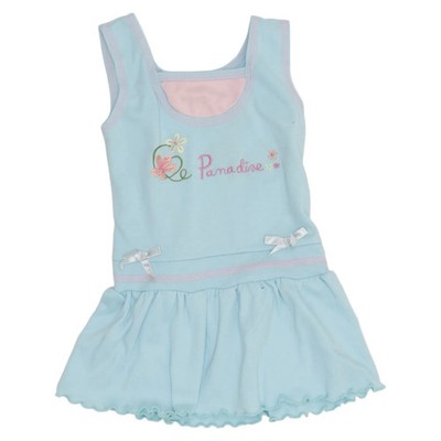 Sweet Elegance, Kleid, Größe: 74, Blau/Pink, Baumwolle/Polyester, Print #t58
