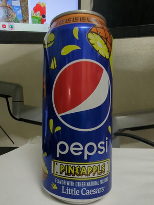 16oz Can Pepsi Pineapple 2023 Exclusive Little Caesars