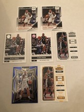 Lot of 7 Keldon Johnson NBA Basketball Cards San Antonio Spurs