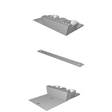 Supporto Avvitatore per Dewalt Trapano Cordless Porta Punte Caricabatterie