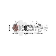 Klimakompressor 8409901