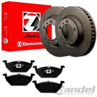 Zimmermann Sport Bremsscheiben + BelÄGe Vorne FüR VW Polo 6 Audi A1 Kamiq Ibiza