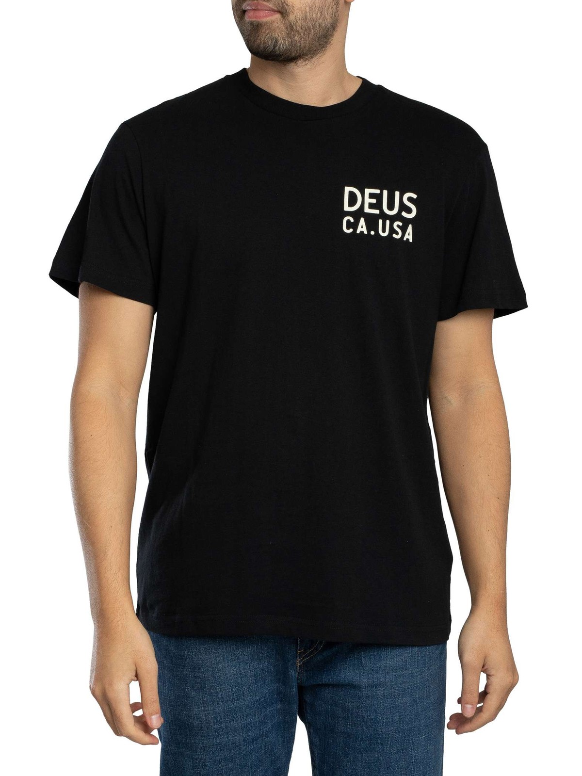 Deus Ex Machina Camber Back Graphic T-Shirt, Black - S
