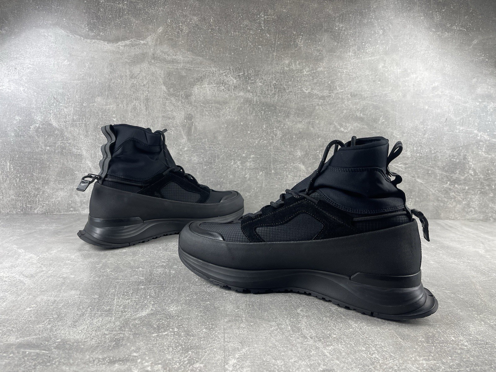 Canada Goose Glacier Trail High Zip Lace Black Boots Size EU 43 Made in Portugal thumbnail 5