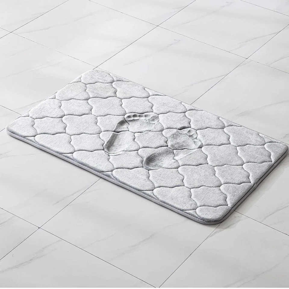 MIULEE Badematte Memoryschaum Marokko Badteppiche rutschfest Memory Foam - Bild 4 von 4