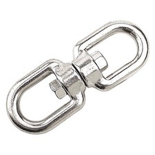 Sea Dog 182110 4-5/8" L Stainless Steel Eye/Eye Swivel