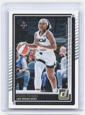 2025 Donruss WNBA #37 Dana Evans Holo Las Vegas Aces