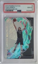 2019 Panini Status Luka Doncic Upper Echelon #5 PSA 10