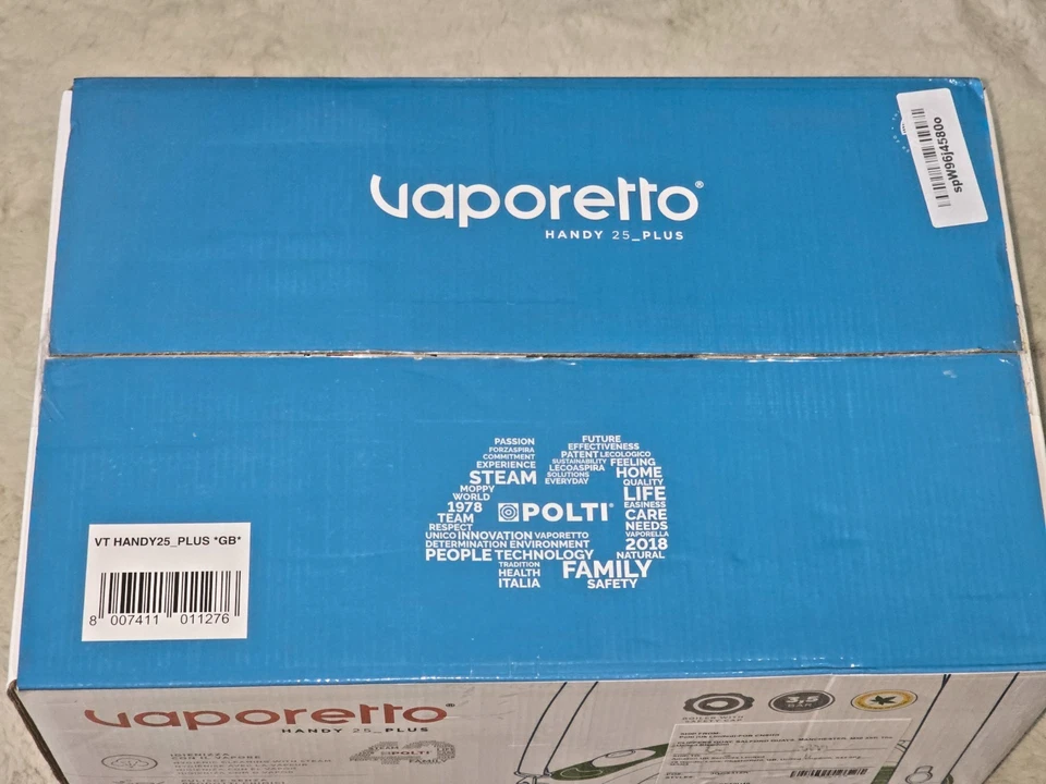 Polti Vaporetto Handy 25 Plus Steam Cleaner - Brand New ! Never opened ! - image 4 of 4