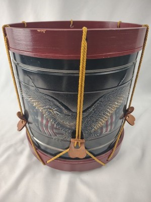 Noble & Cooley Old Drum Shop American Eagle Drum Waste Can Granville MA