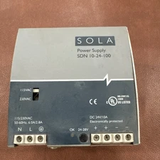 SOLA HD SDN10-24-100 Power Supply SDN Series SDN 10-24-100 115VAC 230