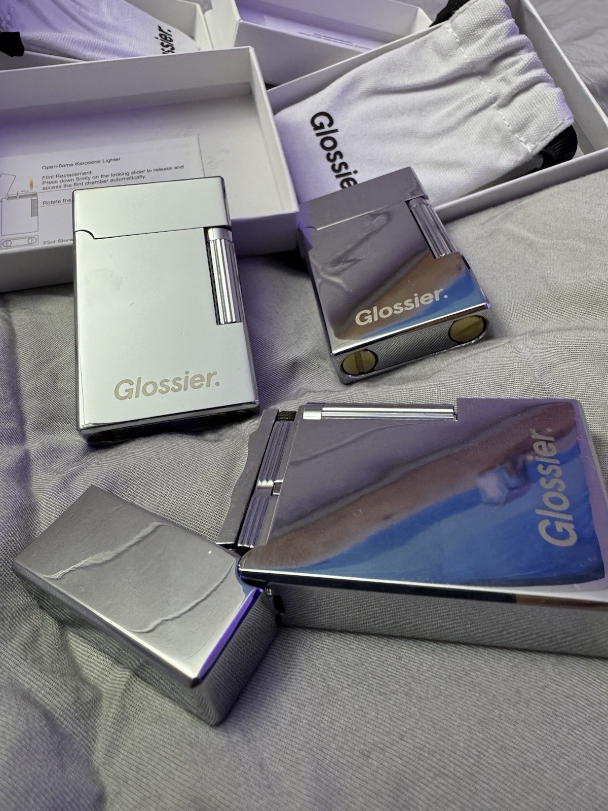 Glossier Lighter Holiday Exclusive. Limited Edition. New. In Box