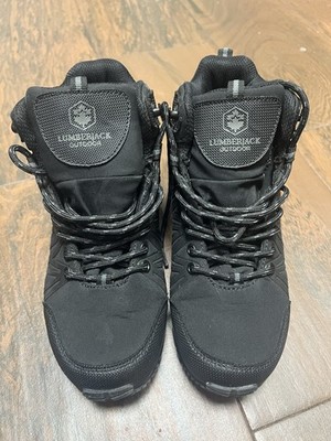 Lumberjack Waterproof Outdoor Men's Hiking Boots Black US 5