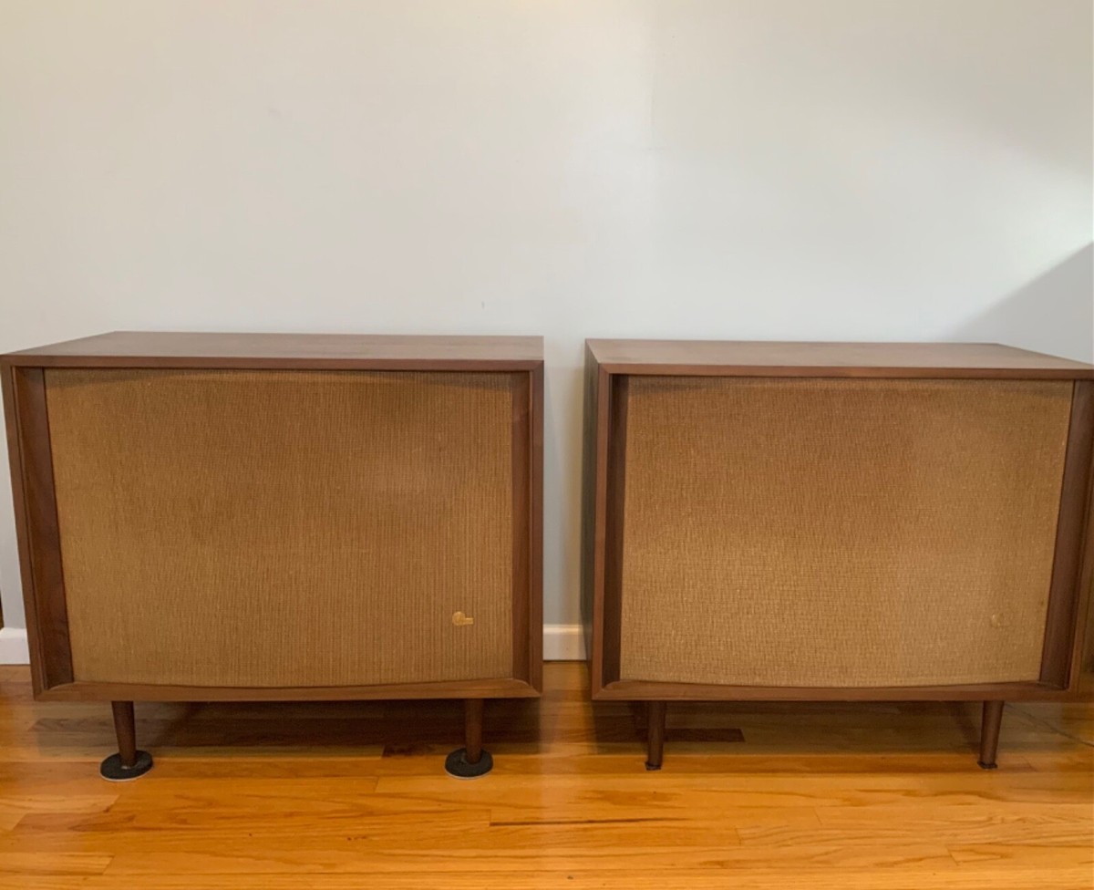 Altec 838 A Carmel Vintage Horn Speakers | eBay