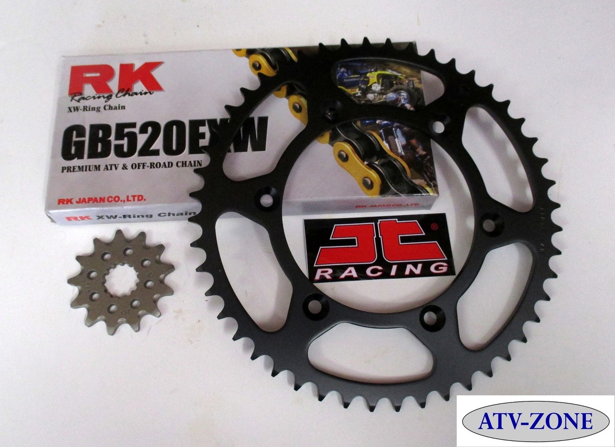 RK GB520EXW Gold Chain and JT Sprocket Kit Yamaha YZ 450F 2003