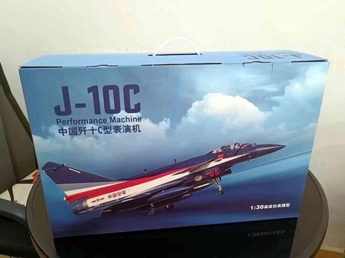 1:30 46CM China Air Force J-10C Fighter Airplane Diecast Military Aircraft Model - Picture 11 of 13