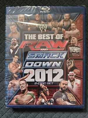 WWE: the Best of Raw and Smackdown 2012 Bluray USA REGION A WWF WCW **NEW**OOP**