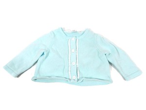 light blue baby cardigan