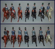 Britains Pre-War Paris Office Chasseurs a Cheval VERY GOOD  AA5021 