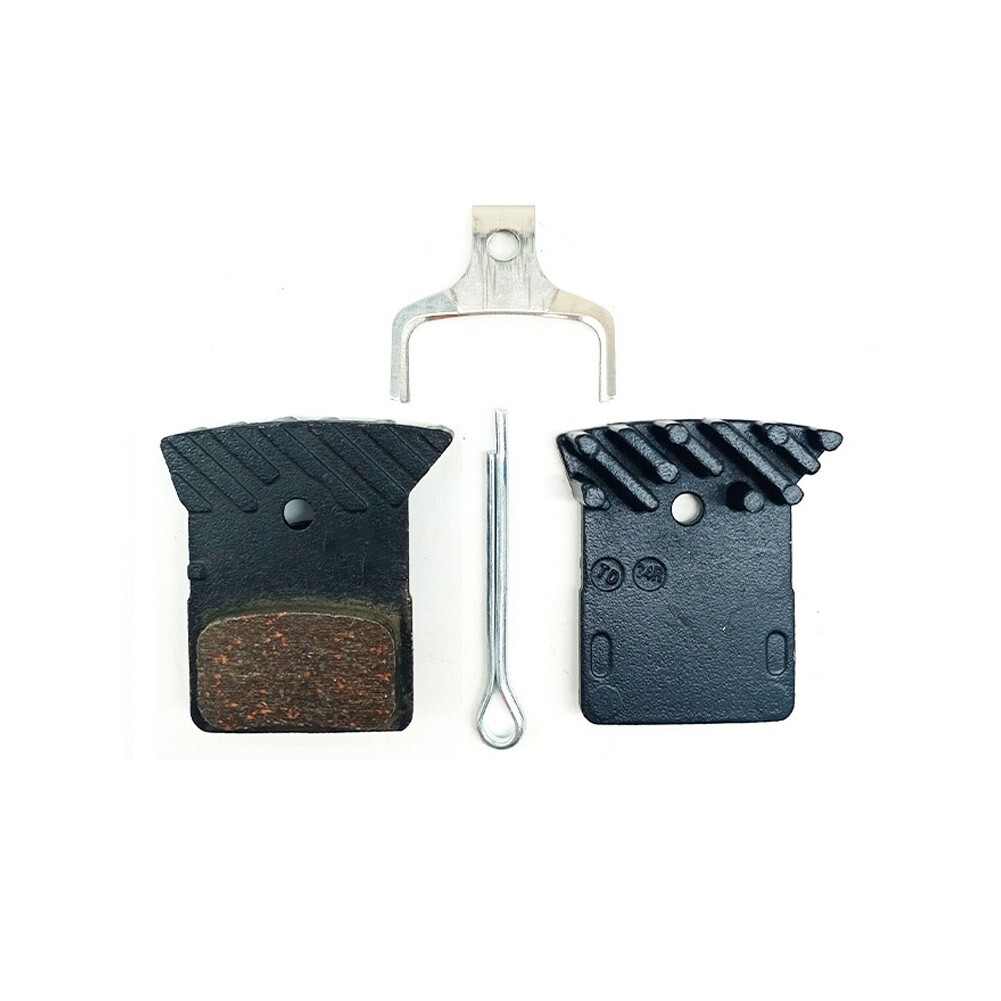 Extended Lifespan Cooling Fin Disc Brake Pads for Shimano BRRS805