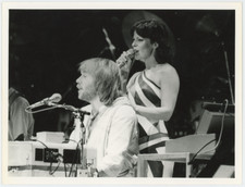 ABBA Anni-Frid Lyngstad Benny Andersson Original Type 1 Photo AMCo COA 29407